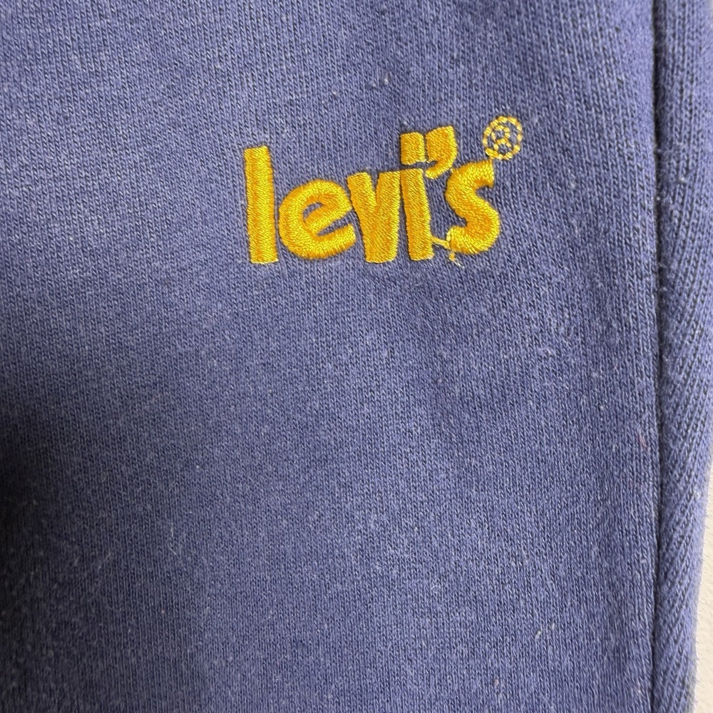 Levi's Colorblock Boys Sweatpants Youth Size‎ Small (8-10yr) Gray Navy Cotton - Picture 4 of 7